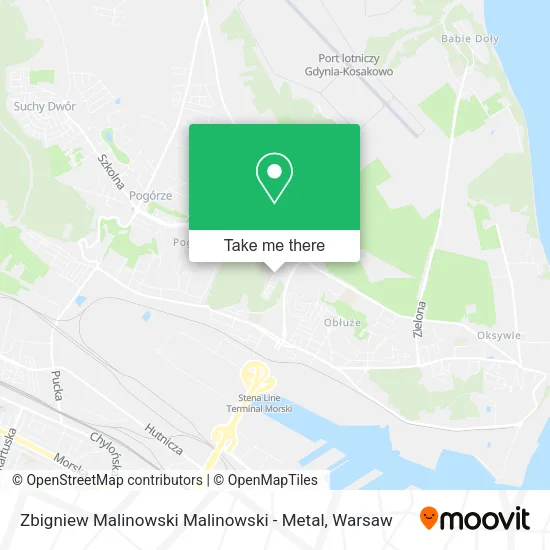 Карта Zbigniew Malinowski Malinowski - Metal