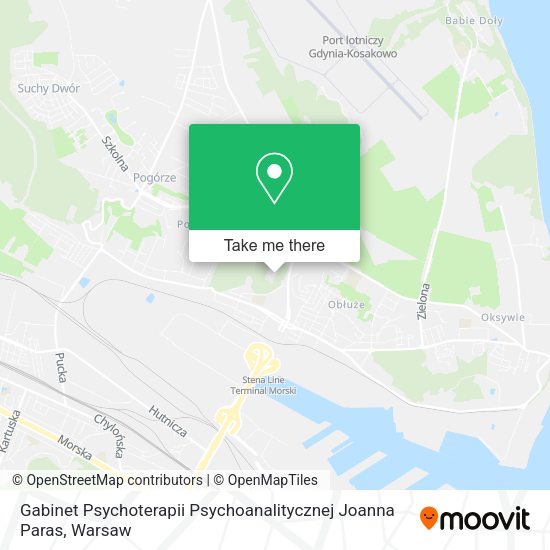 Gabinet Psychoterapii Psychoanalitycznej Joanna Paras map