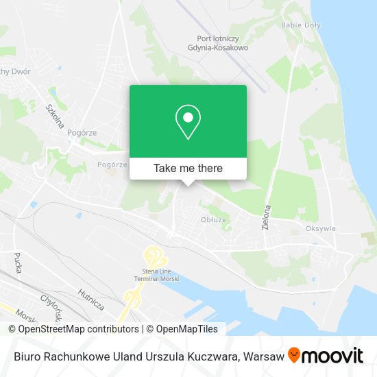 Biuro Rachunkowe Uland Urszula Kuczwara map