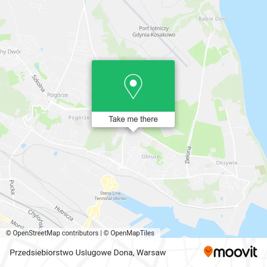 Карта Przedsiebiorstwo Uslugowe Dona