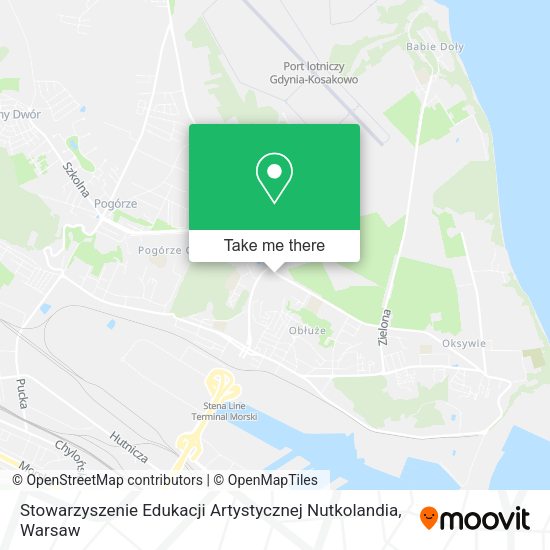 Stowarzyszenie Edukacji Artystycznej Nutkolandia map