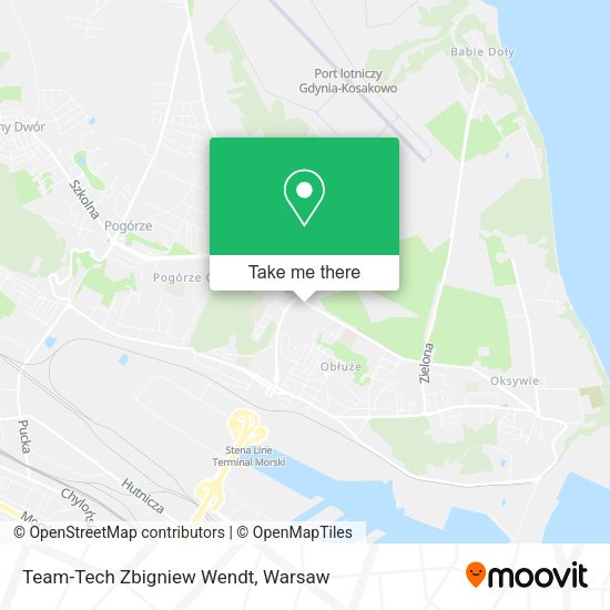 Team-Tech Zbigniew Wendt map