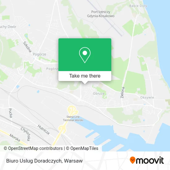 Карта Biuro Uslug Doradczych