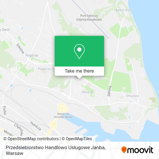 Przedsiebiorstwo Handlowo Uslugowe Janba map