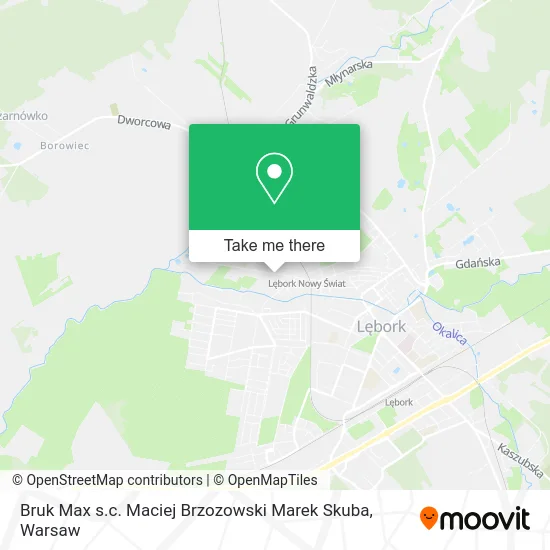 Карта Bruk Max s.c. Maciej Brzozowski Marek Skuba