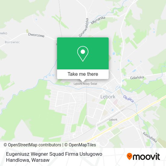 Eugeniusz Wegner Squad Firma Usługowo Handlowa map