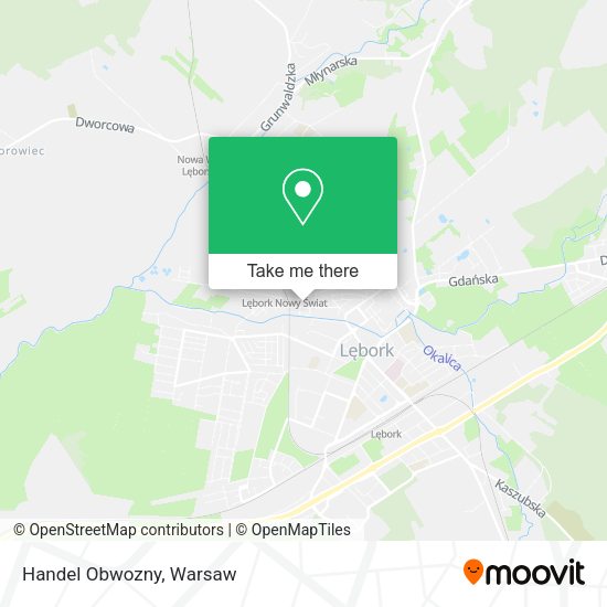 Handel Obwozny map