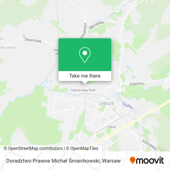 Doradztwo Prawne Michał Śmiechowski map
