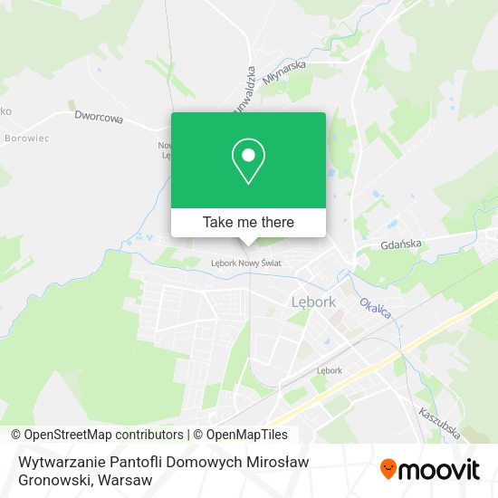 Wytwarzanie Pantofli Domowych Mirosław Gronowski map