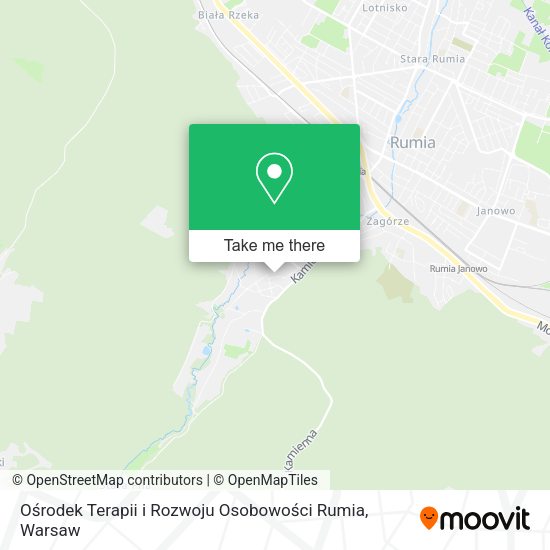 Ośrodek Terapii i Rozwoju Osobowości Rumia map