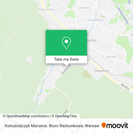 Kołodziejczyk Marzena. Biuro Rachunkowe map