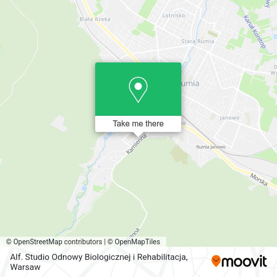 Alf. Studio Odnowy Biologicznej i Rehabilitacja map