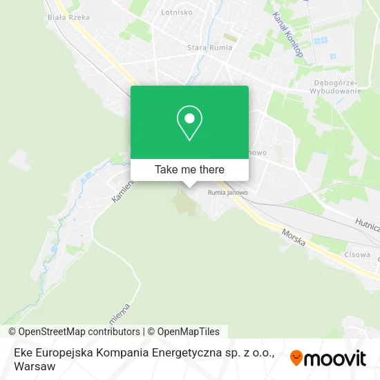 Карта Eke Europejska Kompania Energetyczna sp. z o.o.