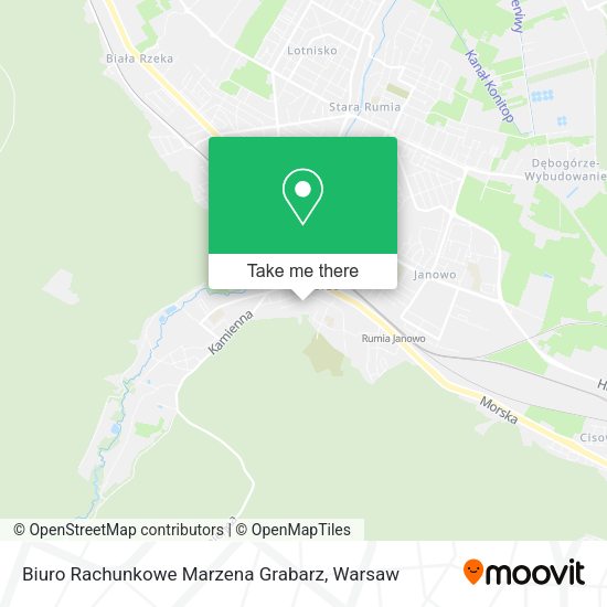 Biuro Rachunkowe Marzena Grabarz map