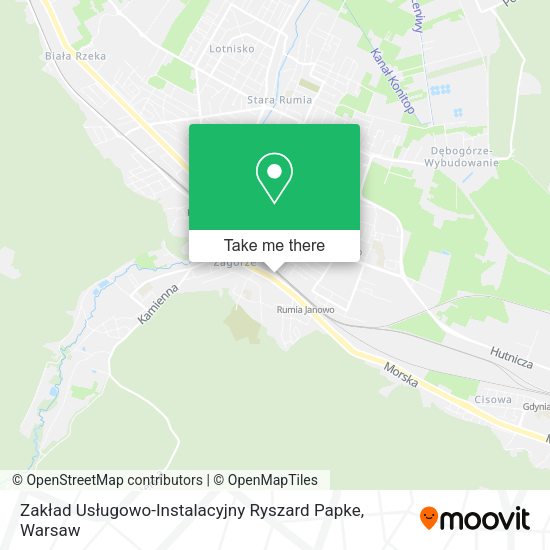 Zakład Usługowo-Instalacyjny Ryszard Papke map