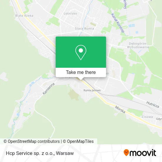 Карта Hcp Service sp. z o.o.
