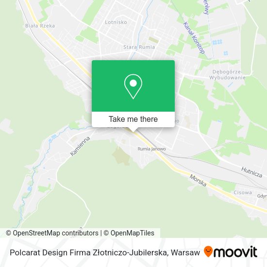 Polcarat Design Firma Złotniczo-Jubilerska map