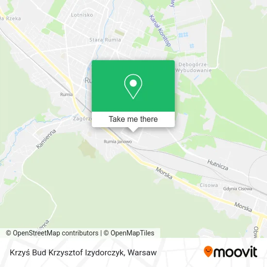 Карта Krzyś Bud Krzysztof Izydorczyk