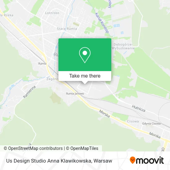 Карта Us Design Studio Anna Klawikowska