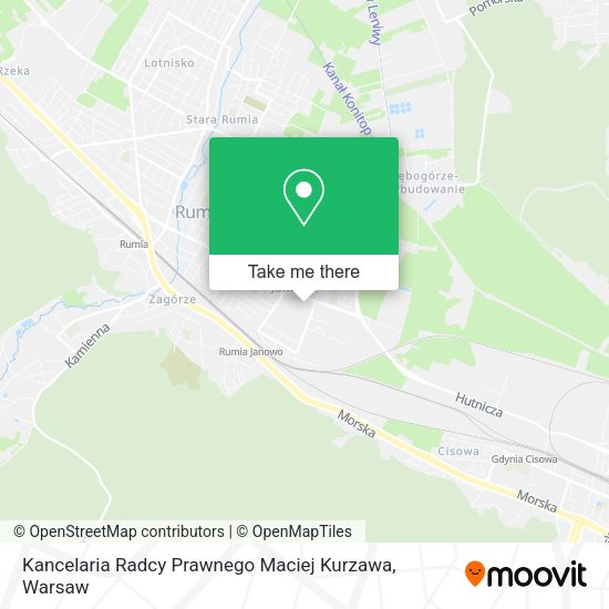 Kancelaria Radcy Prawnego Maciej Kurzawa map