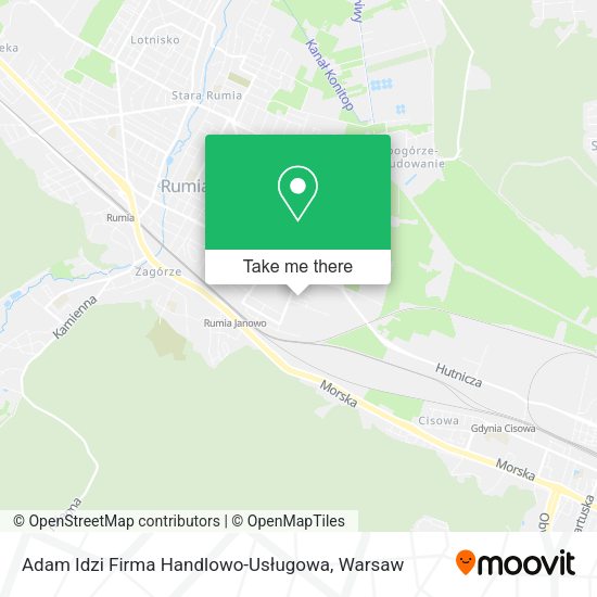 Adam Idzi Firma Handlowo-Usługowa map