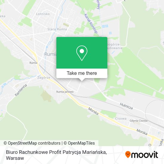 Biuro Rachunkowe Profit Patrycja Mariańska map