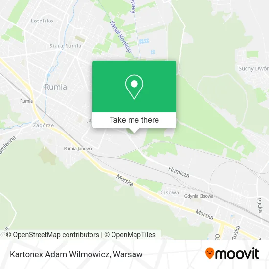 Карта Kartonex Adam Wilmowicz