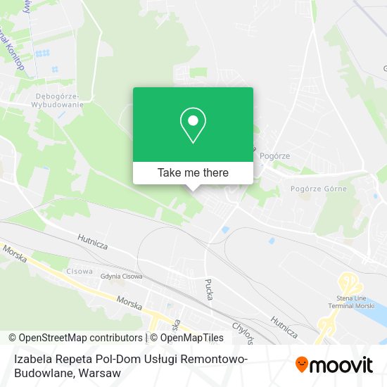 Izabela Repeta Pol-Dom Usługi Remontowo-Budowlane map