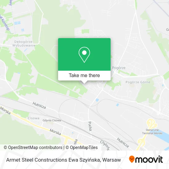 Armet Steel Constructions Ewa Szyińska map