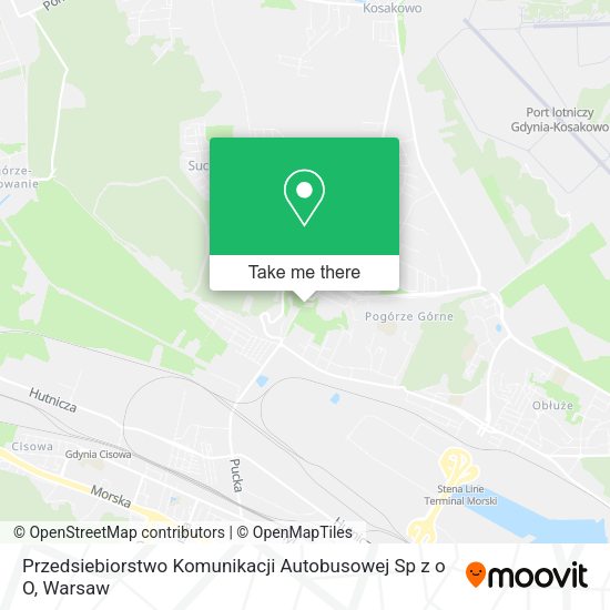 Przedsiebiorstwo Komunikacji Autobusowej Sp z o O map