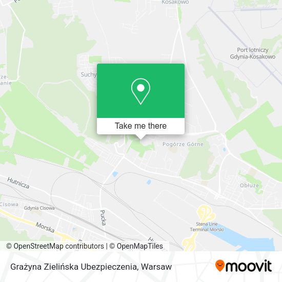 Grażyna Zielińska Ubezpieczenia map