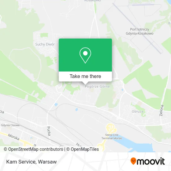 Карта Kam Service