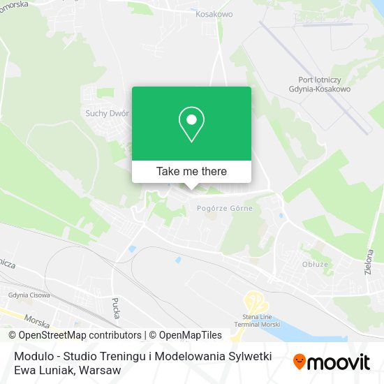 Modulo - Studio Treningu i Modelowania Sylwetki Ewa Luniak map