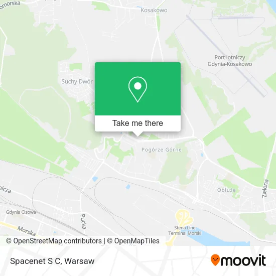 Карта Spacenet S C
