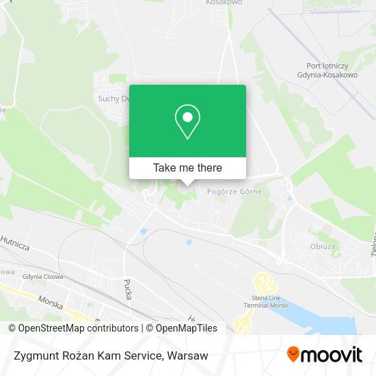 Карта Zygmunt Rożan Kam Service