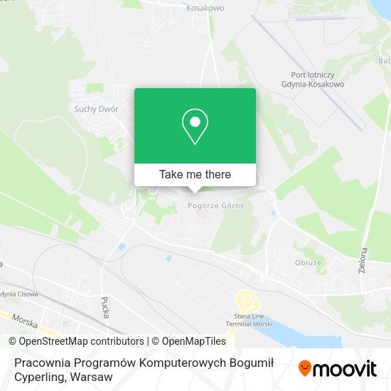 Pracownia Programów Komputerowych Bogumił Cyperling map