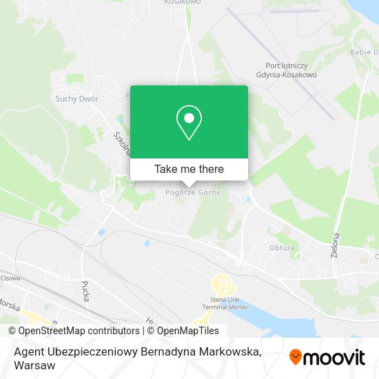 Agent Ubezpieczeniowy Bernadyna Markowska map