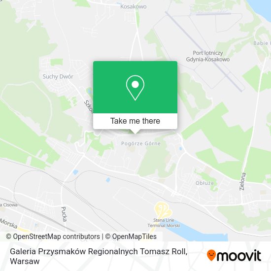 Galeria Przysmaków Regionalnych Tomasz Roll map