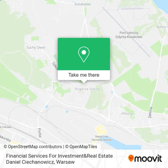 Карта Financial Services For Investment&Real Estate Daniel Ciechanowicz