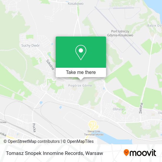 Tomasz Snopek Innomine Records map