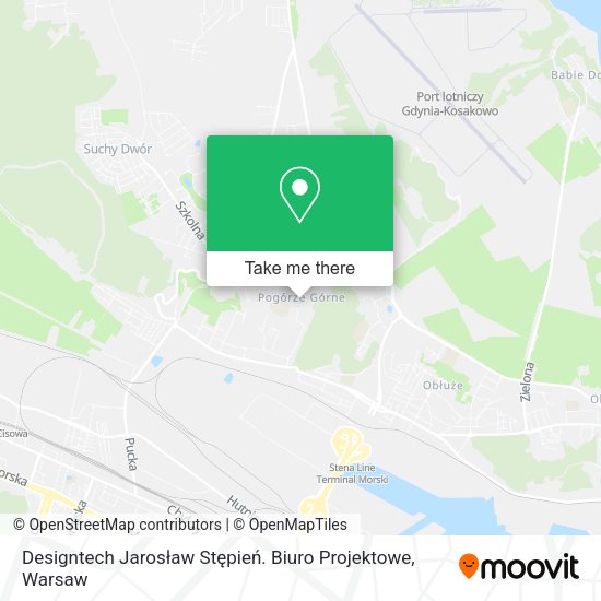 Designtech Jarosław Stępień. Biuro Projektowe map