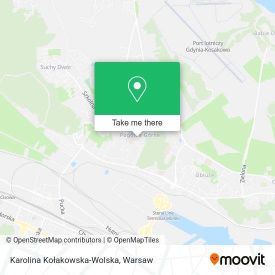 Karolina Kołakowska-Wolska map