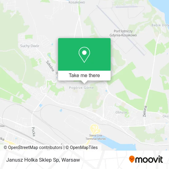 Карта Janusz Holka Sklep Sp