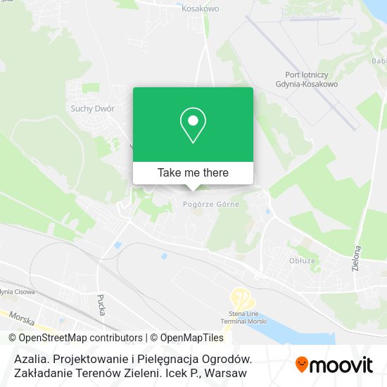 Azalia. Projektowanie i Pielęgnacja Ogrodów. Zakładanie Terenów Zieleni. Icek P. map