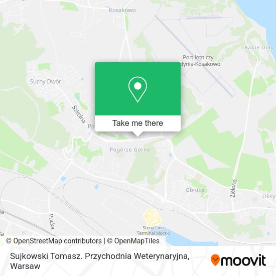 Sujkowski Tomasz. Przychodnia Weterynaryjna map