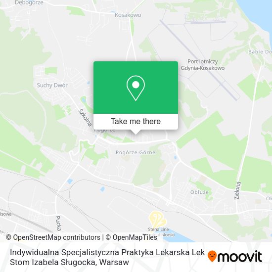 Indywidualna Specjalistyczna Praktyka Lekarska Lek Stom Izabela Sługocka map