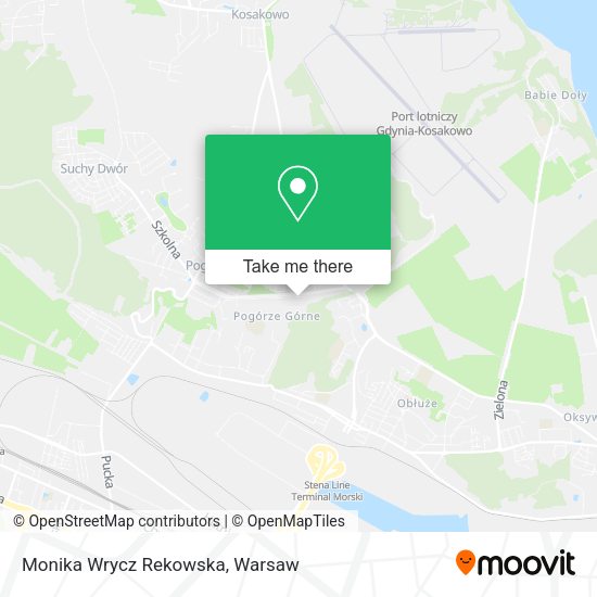 Monika Wrycz Rekowska map