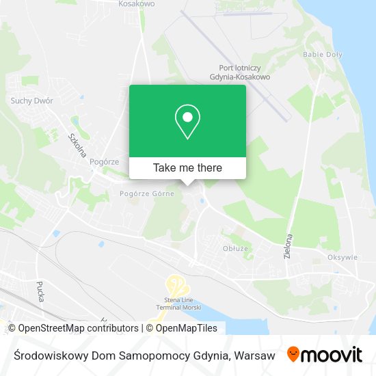 Środowiskowy Dom Samopomocy Gdynia map