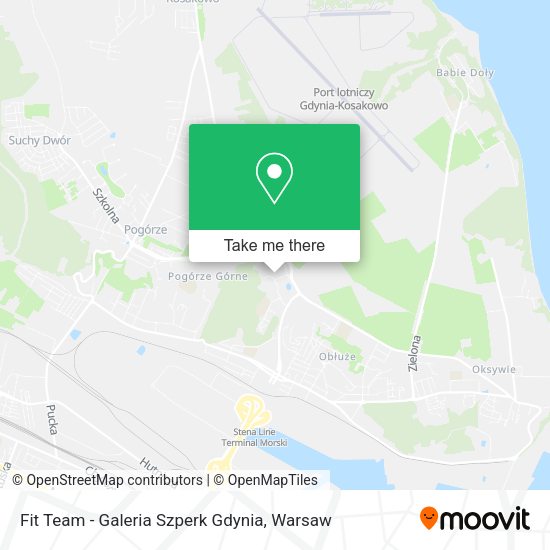 Fit Team - Galeria Szperk Gdynia map