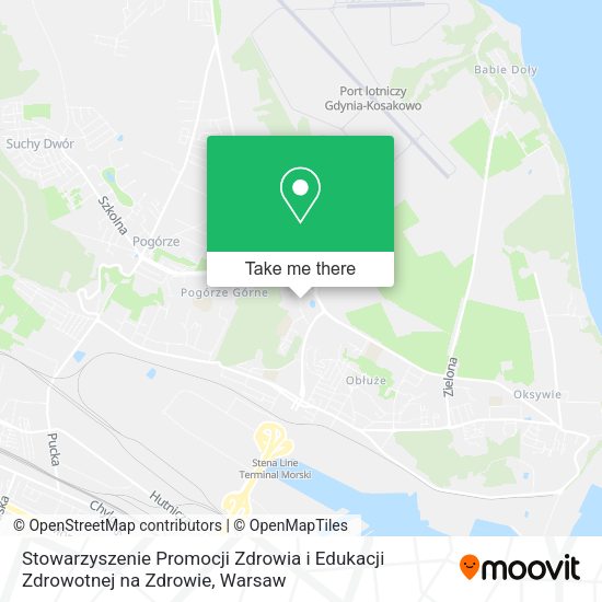 Stowarzyszenie Promocji Zdrowia i Edukacji Zdrowotnej na Zdrowie map